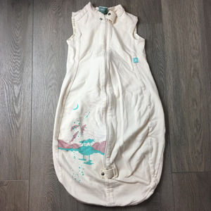 Ergo Pouch Baby Sleep Sack Bag Zip Front Australia White 9 to 18 Months